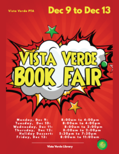 2019 Vista Verde Book Fair