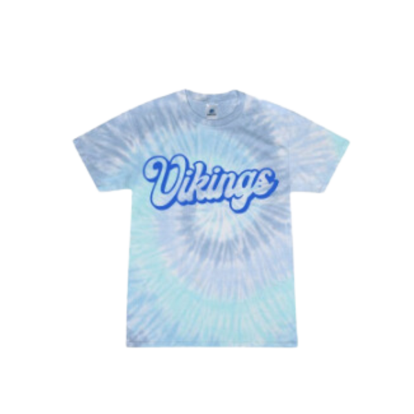 Vikings Collection Youth Tie-Dye Shirt 1