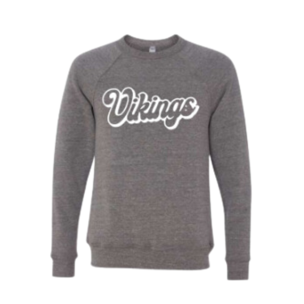 Vikings Collection Adult Pullover (Grey Triblend)