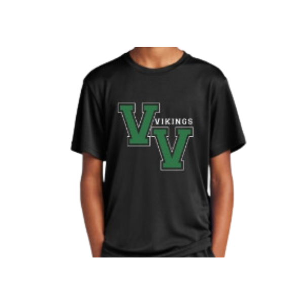 VV Collection Youth Dri-Fit Tee (Black)