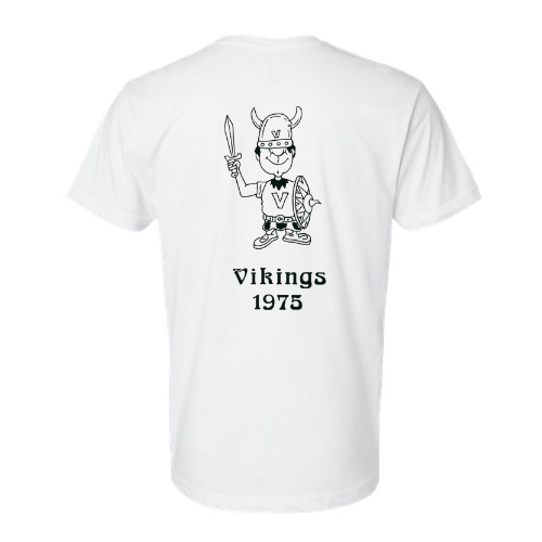 VINTAGE 1975 LAT Adult Fine Jersey Tee White